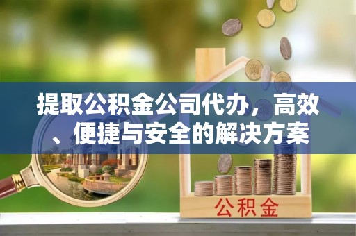 南岸提取公积金公司代办，高效、便捷与安全的解决方案