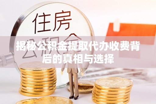 南岸揭秘公积金提取代办收费背后的真相与选择