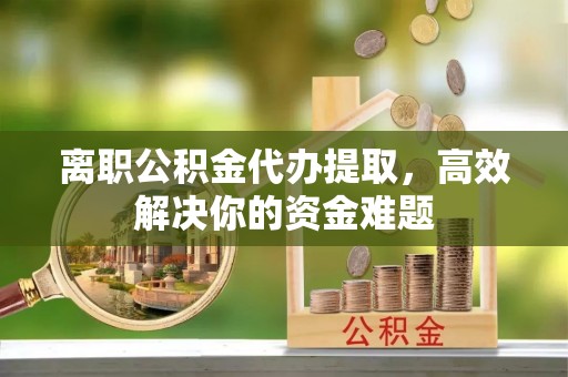 南岸离职公积金代办提取，高效解决你的资金难题