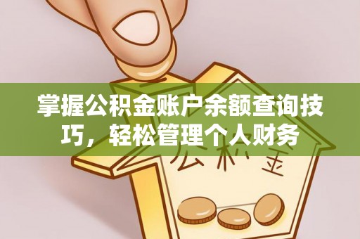 南岸掌握公积金账户余额查询技巧，轻松管理个人财务