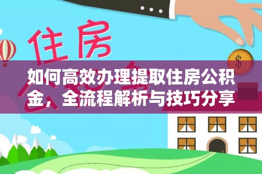 南岸如何高效办理提取住房公积金，全流程解析与技巧分享